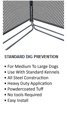 Allie yard kennel on sale digging prevention system